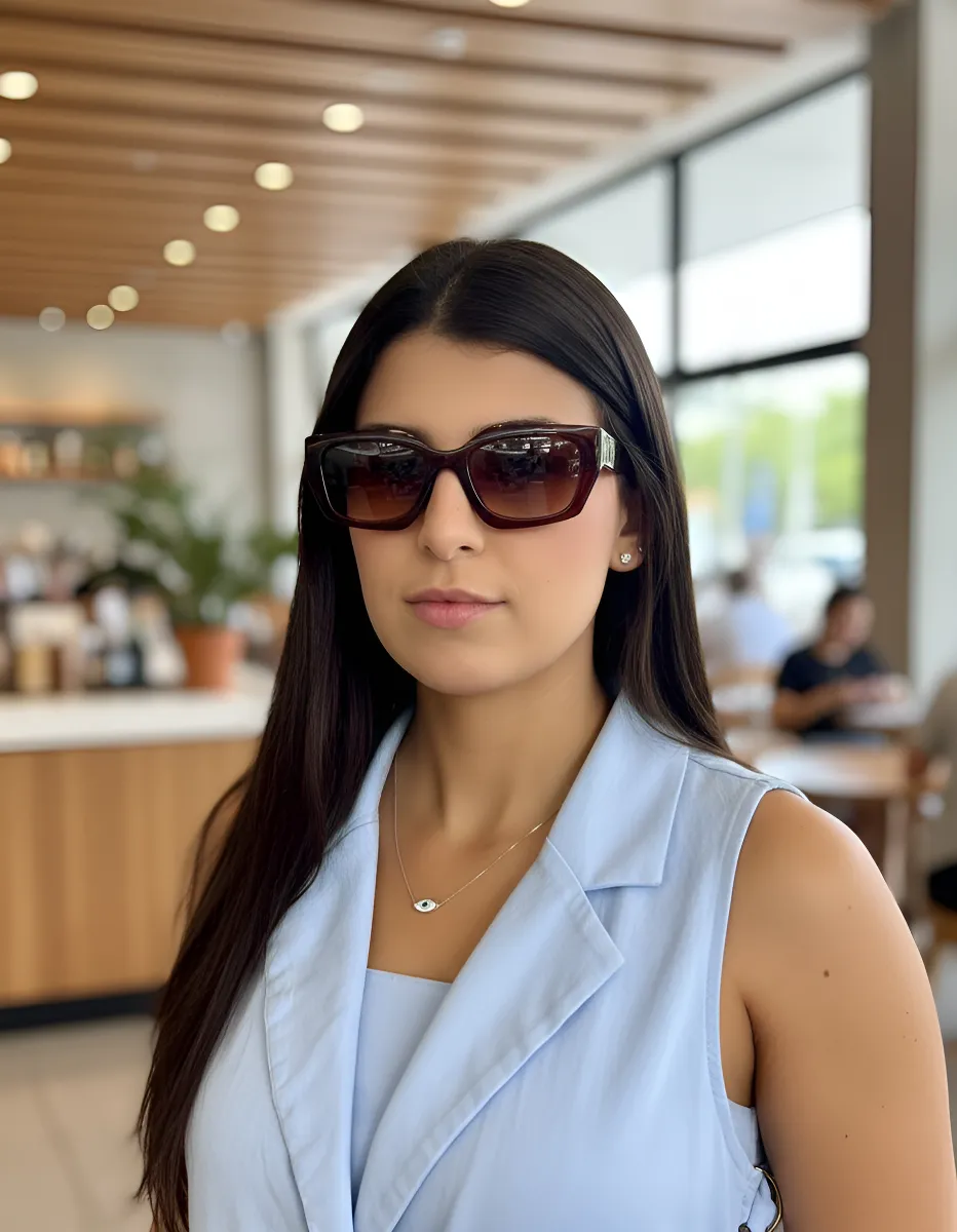 Óculos de Sol Feminino Lets Acetato