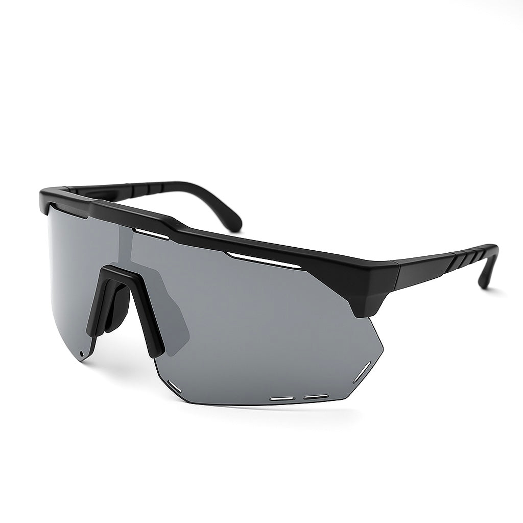 Óculos de Sol Esportivo Espelhado Dourado Everest