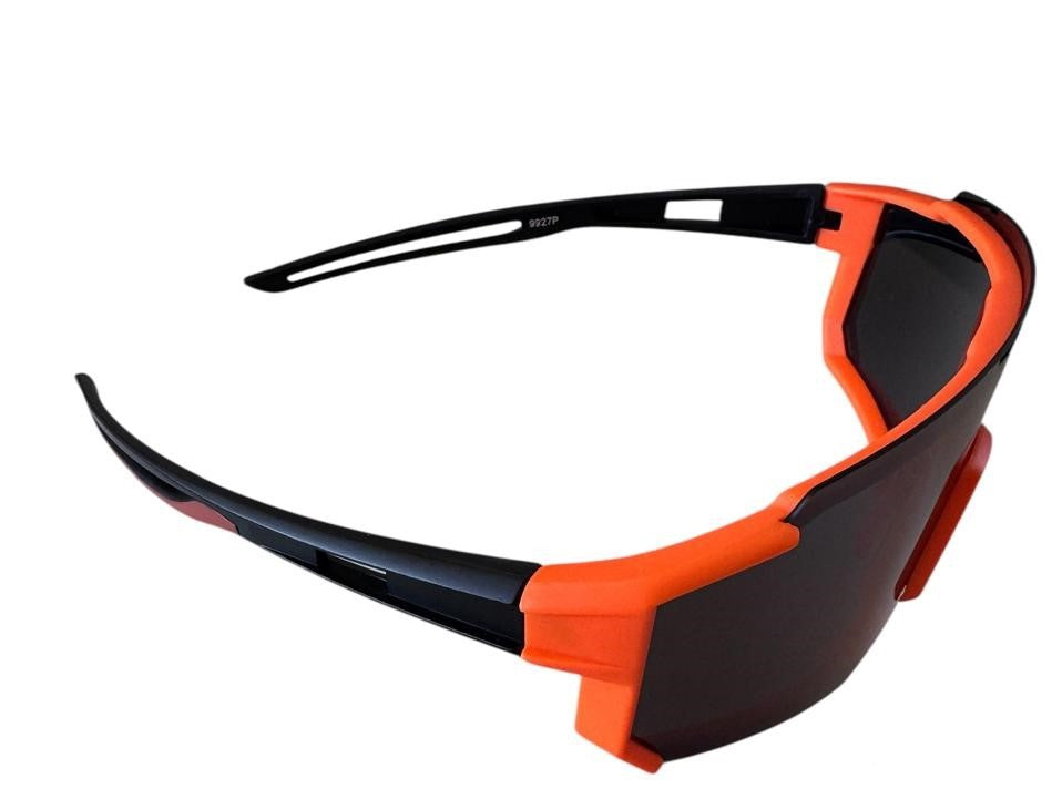 Óculos de Sol Blaze Esportivo Preto com Laranja