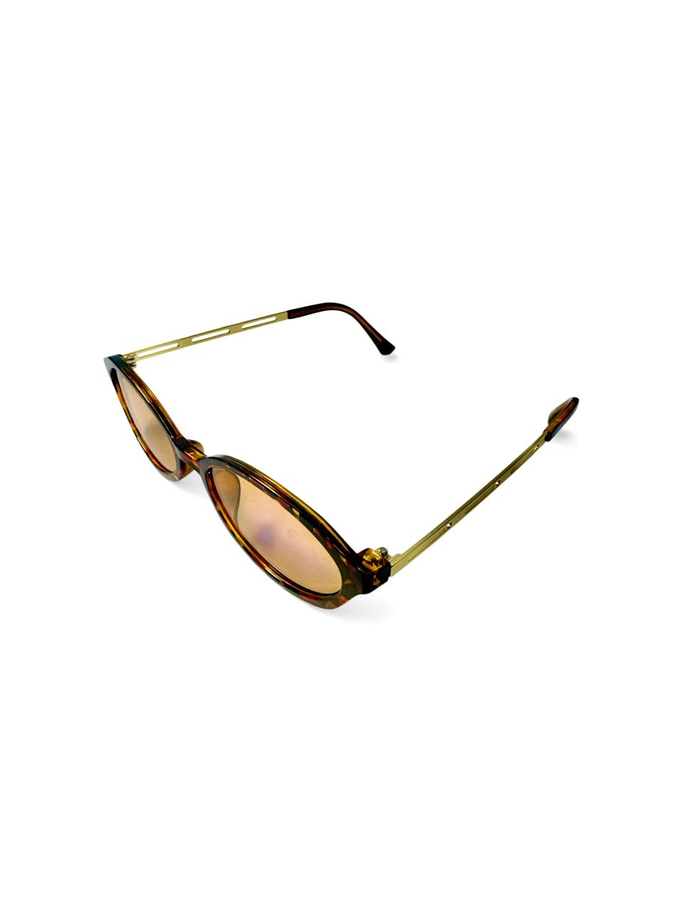 Óculos De Sol Oval Retrô