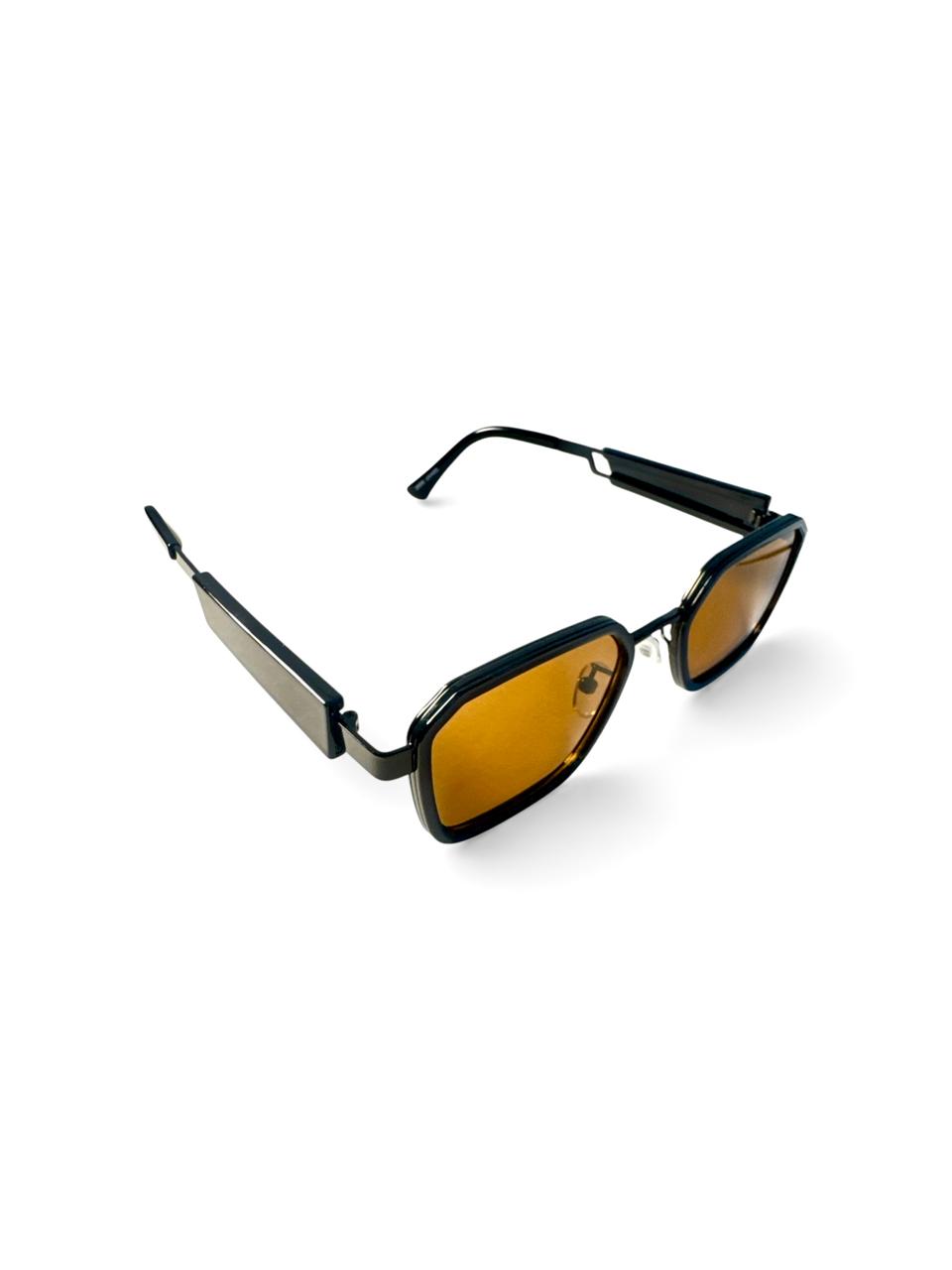 Óculos De Sol Quadrado Preto Supreme